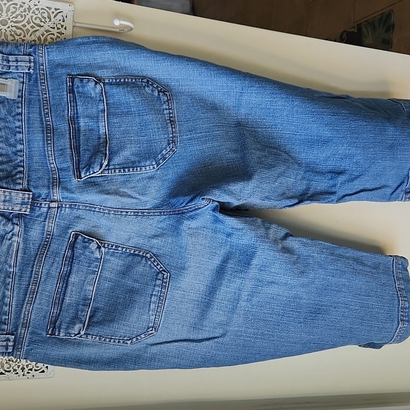 Eddie Bauer Cropped Jeans Denim sz 14 - Picture 10 of 15
